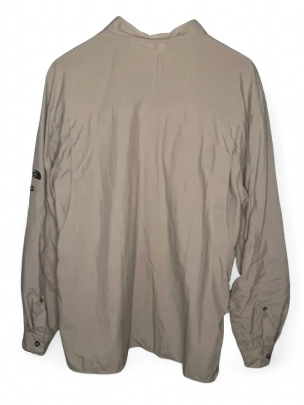 The North Face‎ Utility Button Down Shirt Medium Khaki Outdoor